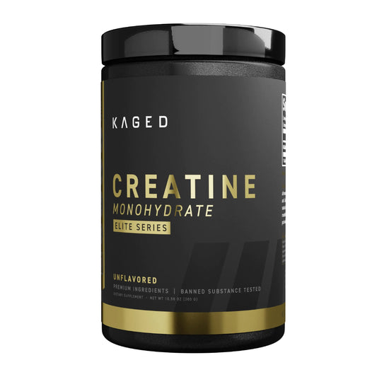 Kaged Creatine Monohydrate Elite - High Absorption Creatine with MAXCatalyst - Unflavored Powder - 60 Servings