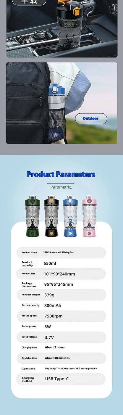 Portable Electronic Protein Shaker