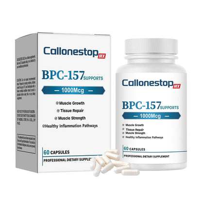 New B-pc 157 Peptide Capsules 1000mcg for Muscle & Workout Non-GMO Dairy Free Gluten Free 60 Capsules