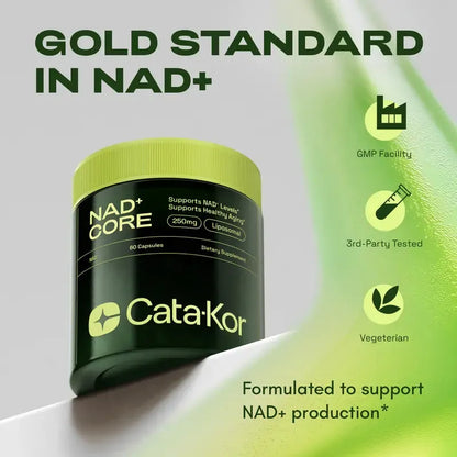 Cata-Kor Nicotinamide Capsules NAD+ Supplement